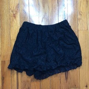 Lace shorts